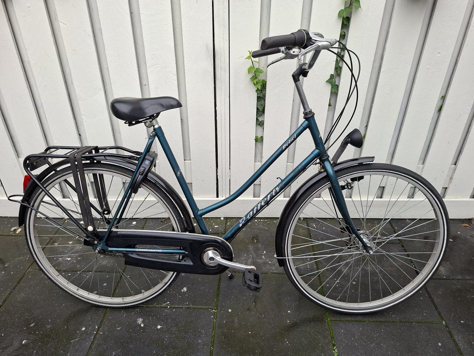 Damesfiets, Fietsen en Brommers, Versnellingen, 56 cm of meer, Zo goed als nieuw, Ophalen