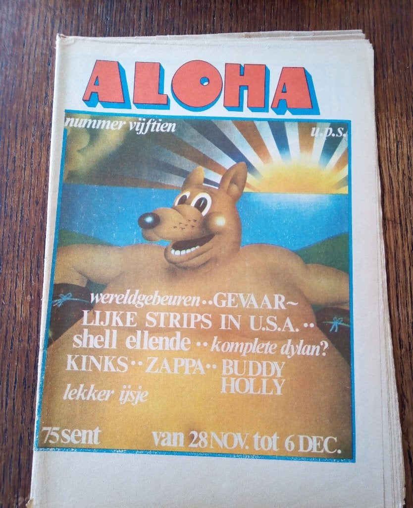 aloha nr.15 *1969*-Robert Crumb, Ophalen of Verzenden, Gelezen, Muziek, Film of Tv