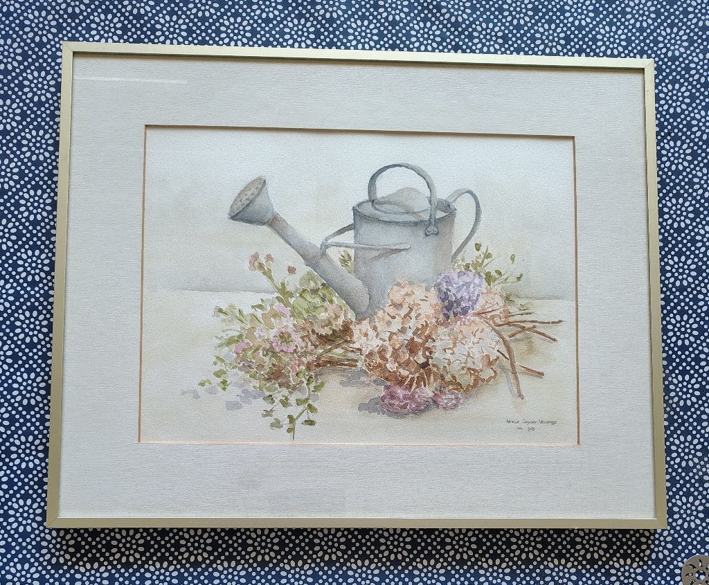 Mooi schilderrij van 40 -50, Ophalen, Bloemen