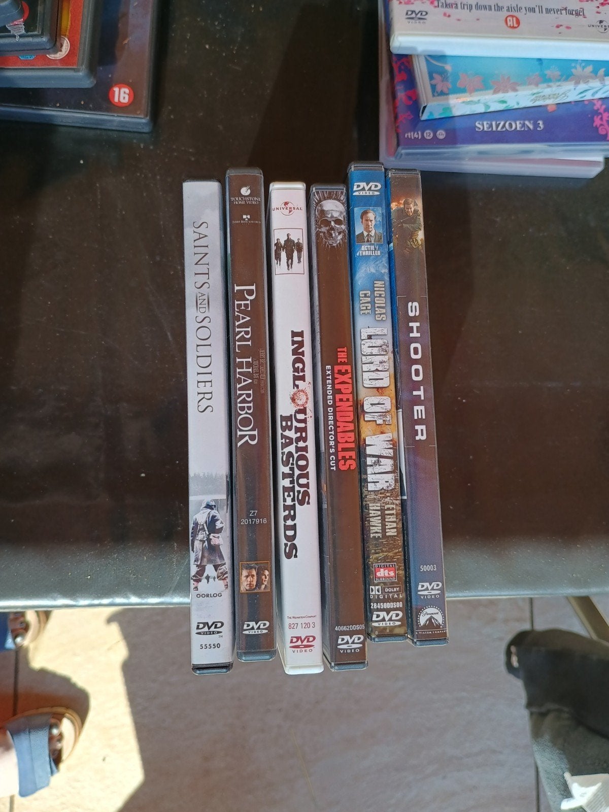 DVD's (6 stuks), Vanaf 16 jaar, Ophalen of Verzenden, Inclusief doosje, Gebruikt