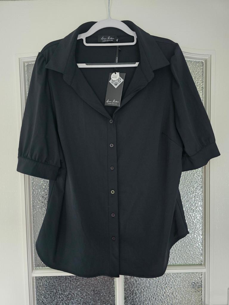 Nieuw Anne Parker blouse xl zwart travel, Ophalen of Verzenden, Nieuw, Maat 46/48 (XL) of groter, Zwart