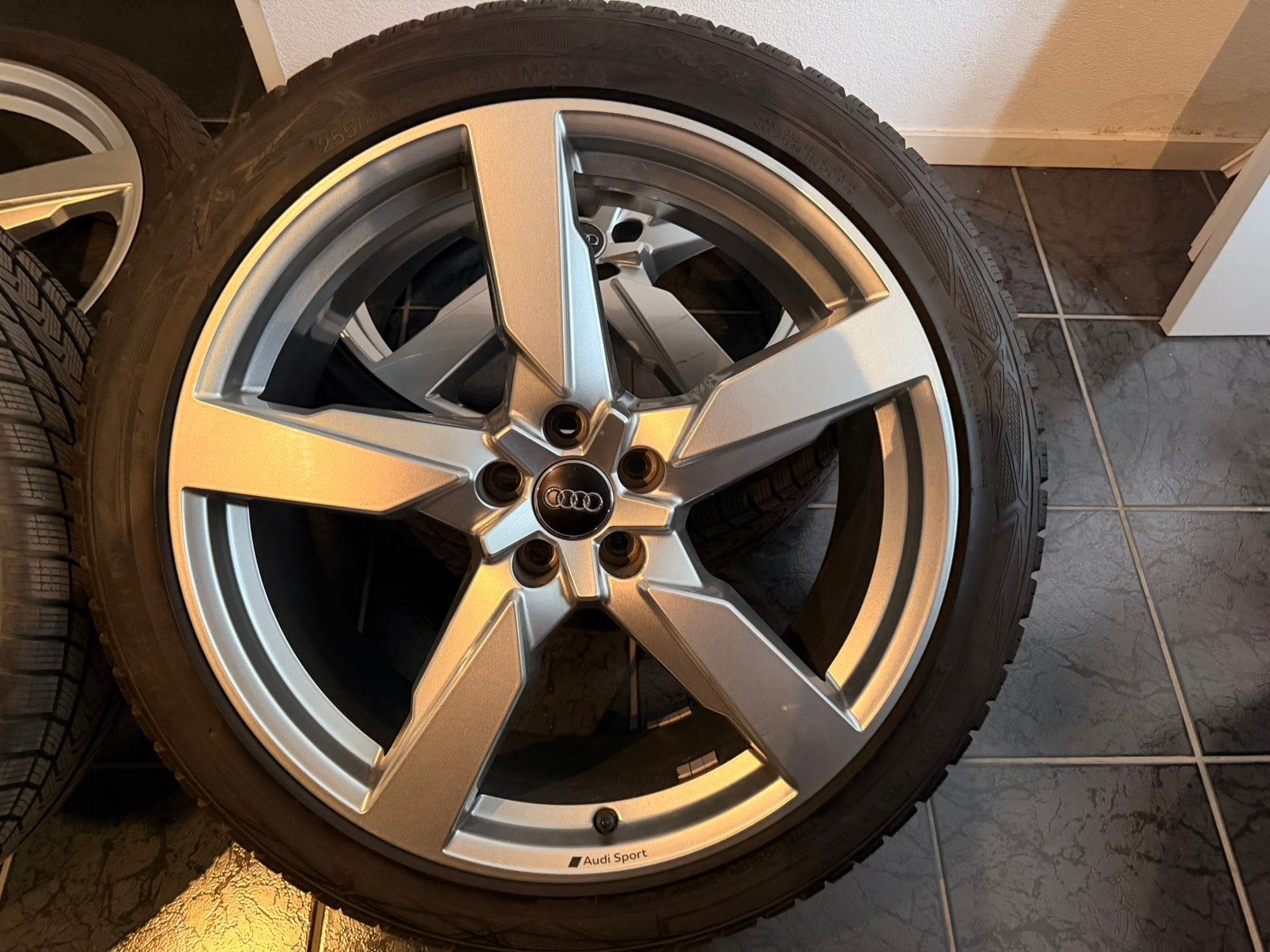 Audi Q5 / SQ5 winterbanden, velgen 21” origineel set, Ophalen, Gebruikt, Audi