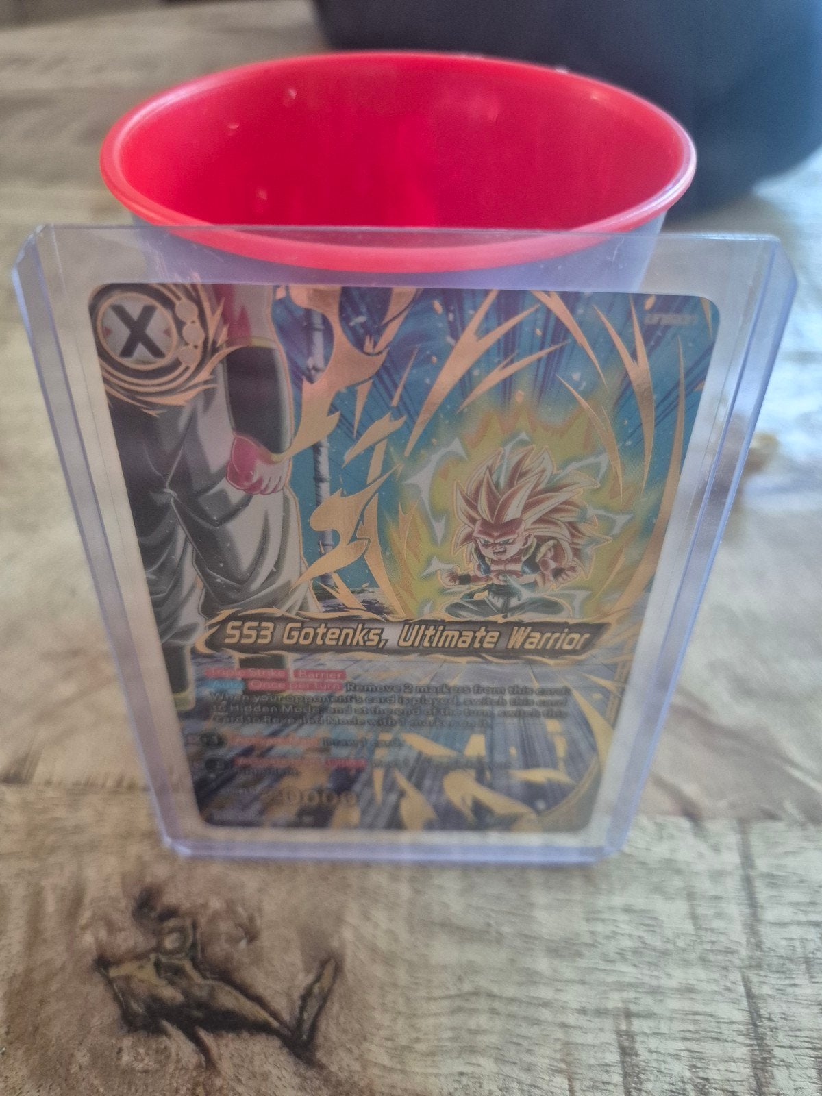 Dragon Ball BT31-SS3 Gotenks, Ultimate Warr, Ophalen, Zo goed als nieuw, Losse kaart, Foil