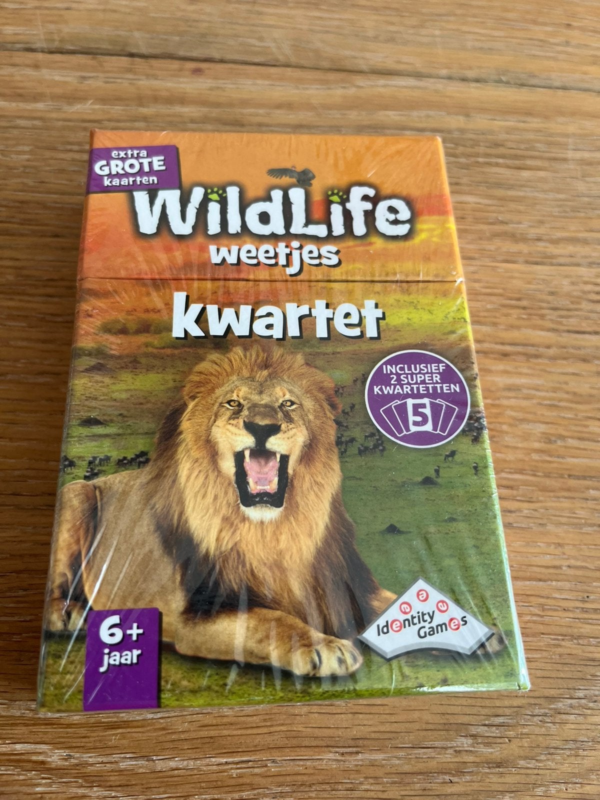Nieuw in verpakking Wildlife weetjes kwartet, Ophalen of Verzenden, Nieuw, Kwartet(ten)