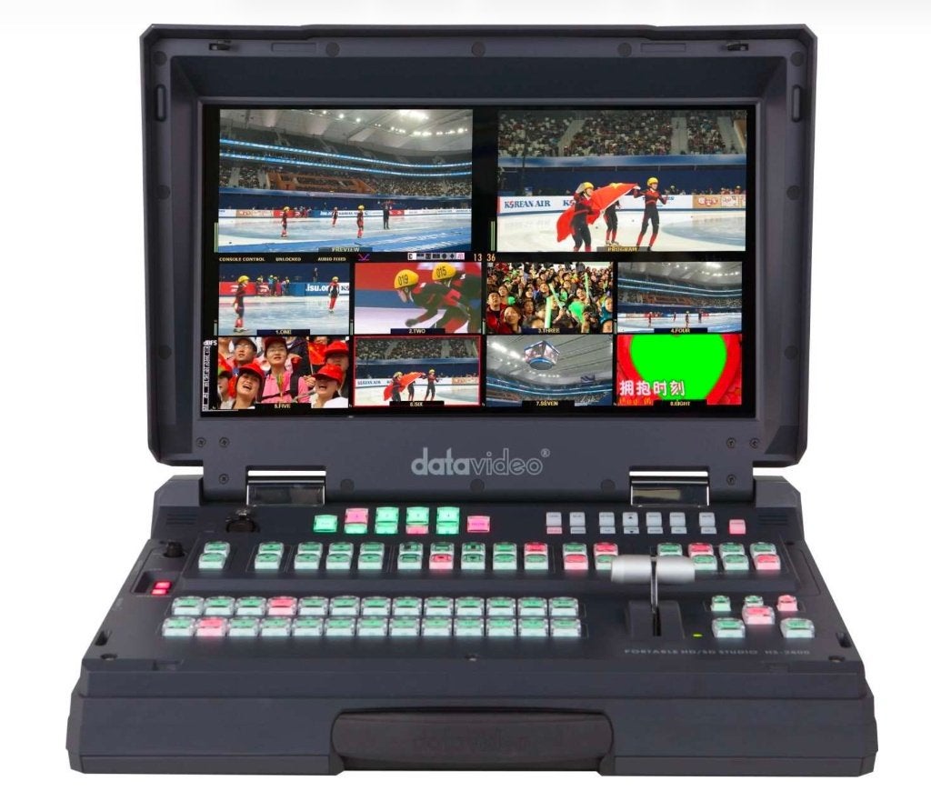 DATAVIDEO HS-2800 8/12 kanaals draagbare videostudio., Ophalen, Zo goed als nieuw, Video