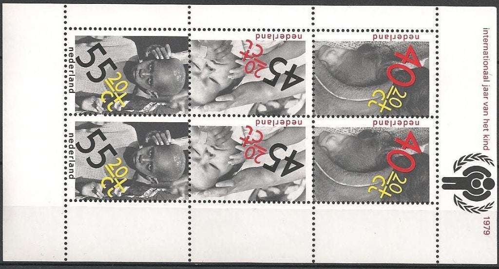 Kinder blok 1190 met REBUS puzzel XXX.  ADV. no.31 I., Verzenden, Na 1940, Postfris