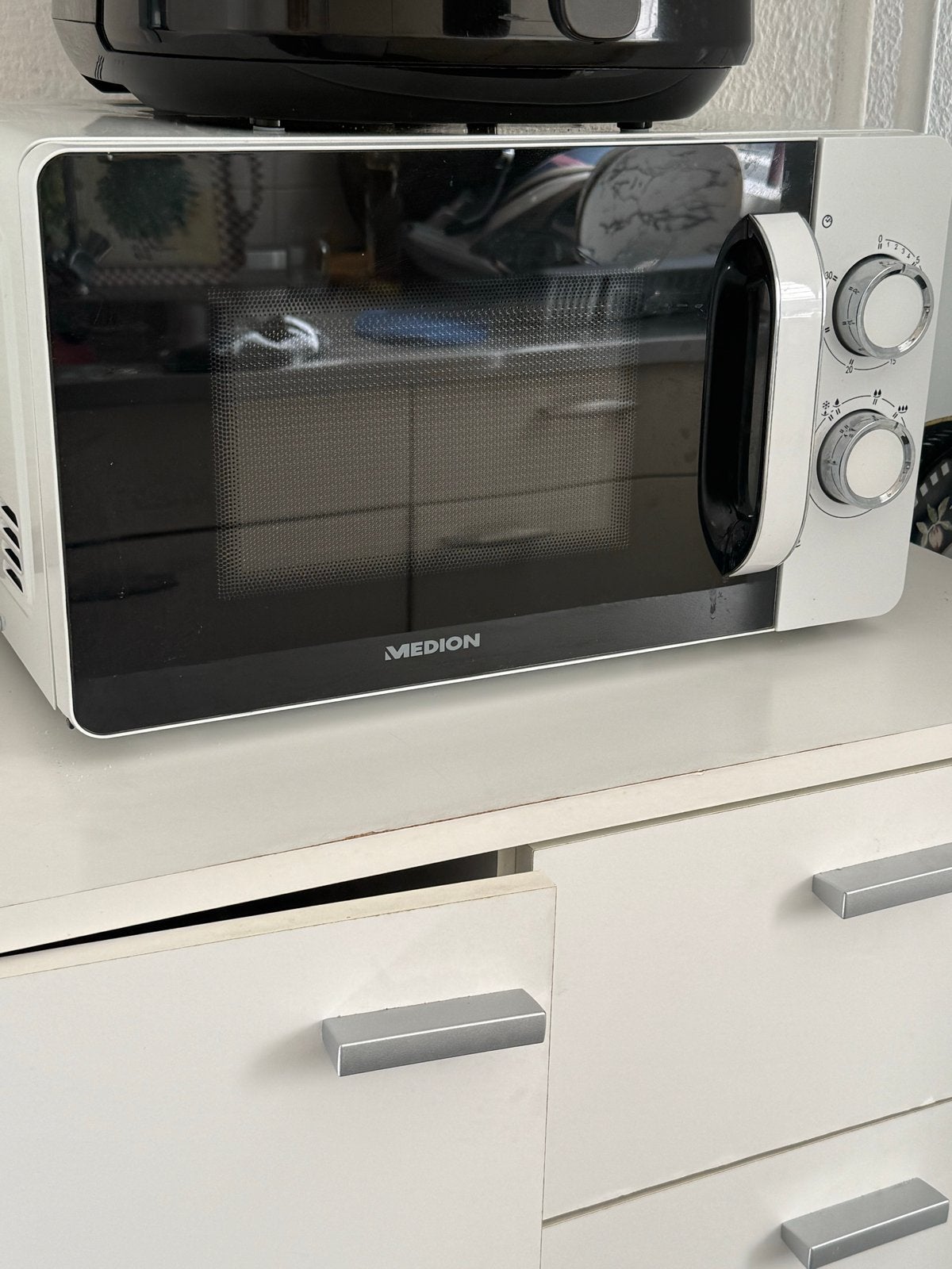 Medion Magnetron 20L, 700W, 5 Vermogensniveaus, Witgoed en Apparatuur, Magnetrons, Gebruikt, Vrijstaand, Magnetron, Minder dan 45 cm