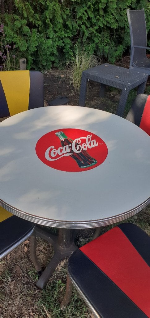 Vintage bistroset, Overige materialen, Gebruikt, Tuinset, Ophalen