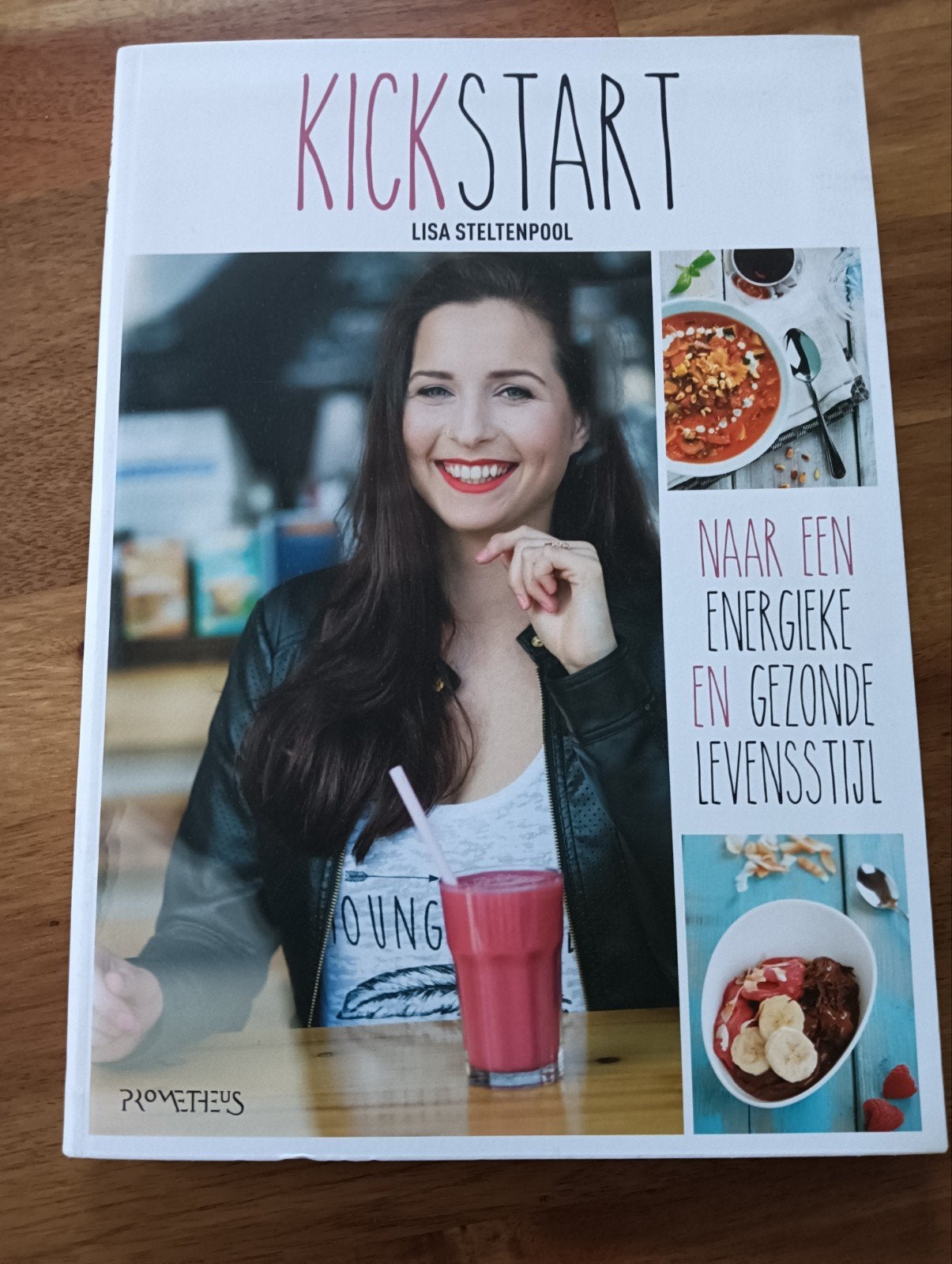 Kookboek Kickstart Lisa Steltenpool, Ophalen of Verzenden, Zo goed als nieuw, Lisa Steltenpool, Gezond koken