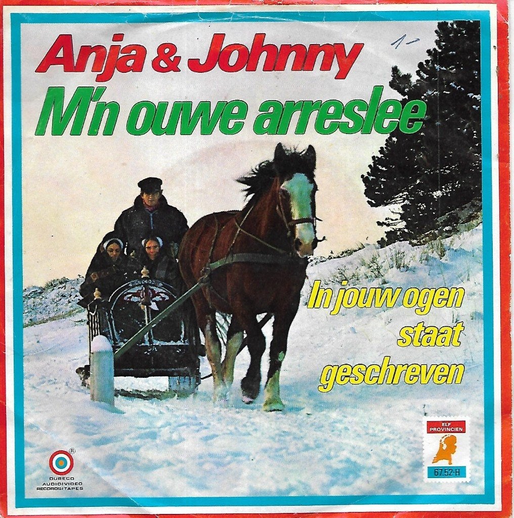 Anja & Johnny - M`n ouwe arreslee, Ophalen of Verzenden, Gebruikt, 7 inch, Nederlandstalig