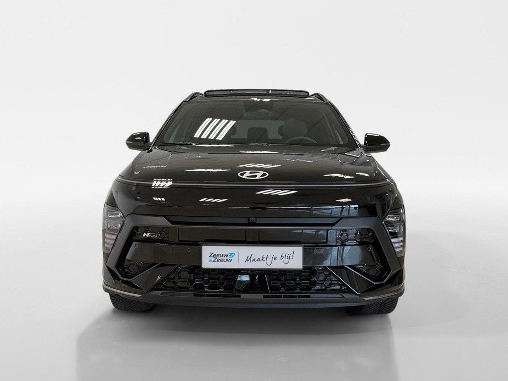 Hyundai Kona 1.6 HYBRID | N-LINE SKY | BLACK EDITION | 19'', Auto's, Hyundai, 12 maanden, 137 pk, Euro 6, Origineel Nederlands
