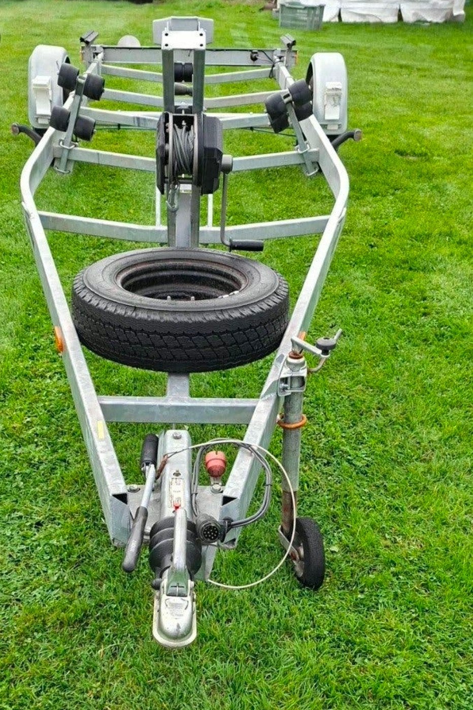 Steinbacher trailer met een 1800KG as en kenteken, Minder dan 1500 kg, Verstelbare verlichting, 6 tot 9 meter, Overige typen