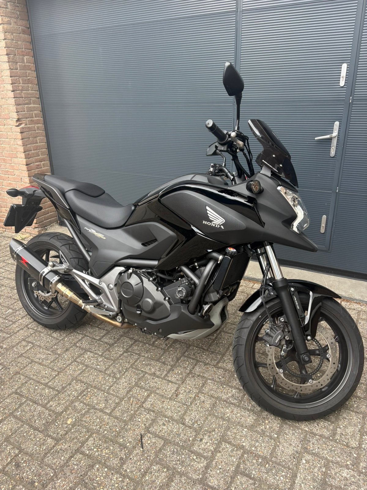 Honda NC750X ABS | Full Black 2014 | 7.200 km |, Motoren, 2 cilinders, Gebruikt, Particulier, Meer dan 35 kW