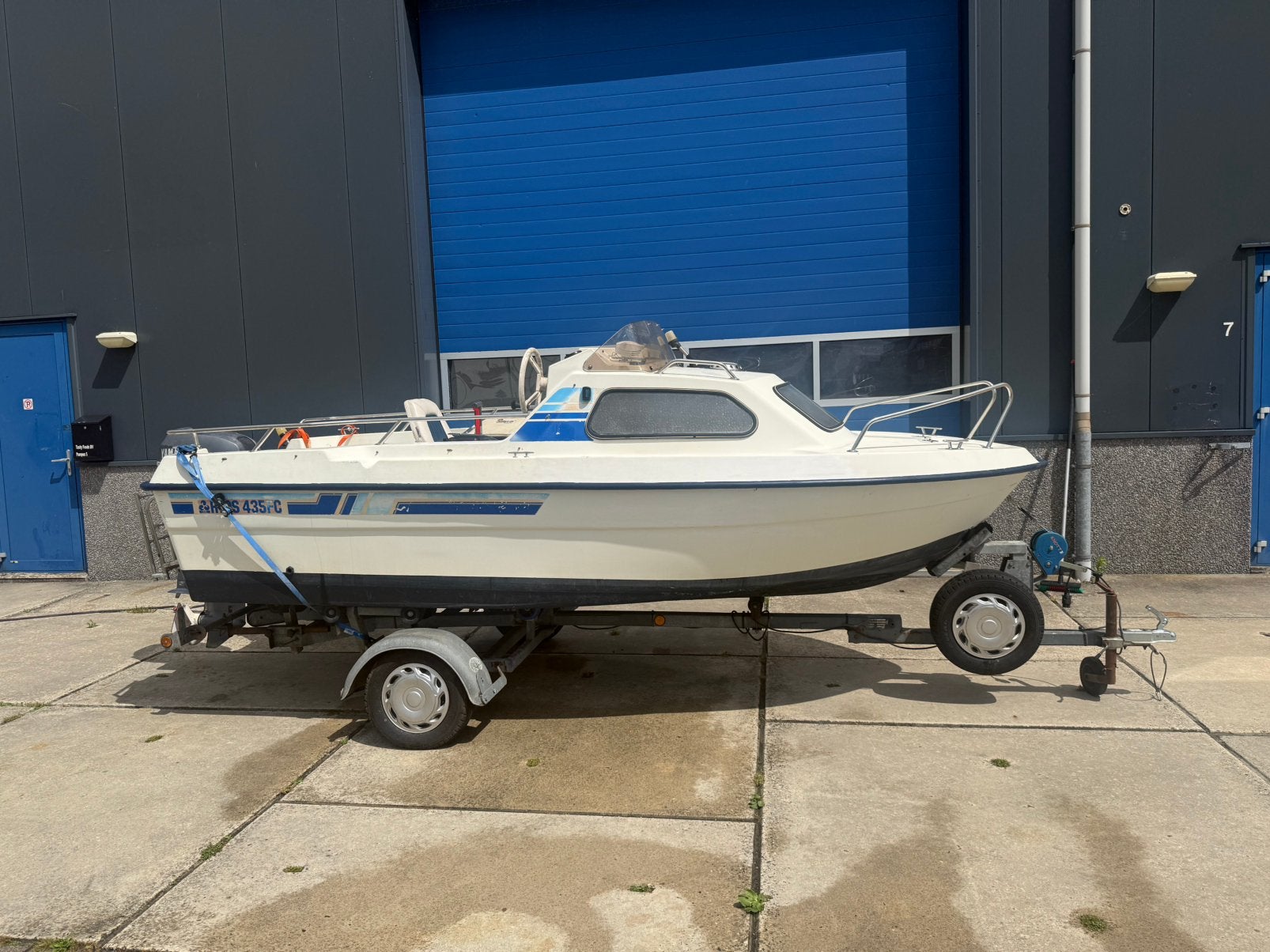 Ryds 435 FC met Yamaha 25 PK 4-takt + trailer, Ophalen of Verzenden, Zo goed als nieuw, Motor en Techniek, Motorboot
