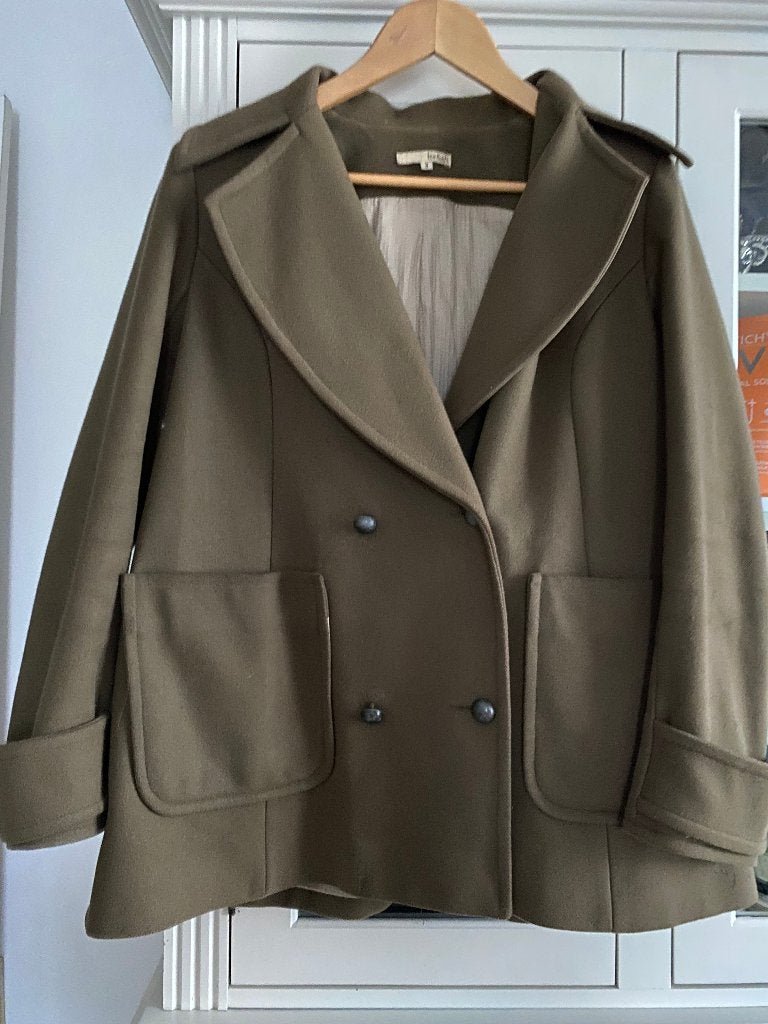 Ba&sh jas kaki 38/40, Kleding | Dames, Maat 38/40 (M), Ophalen of Verzenden, Zo goed als nieuw, Ba&sh