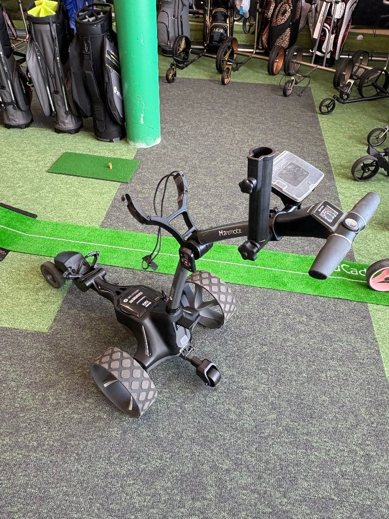 Motocaddy M7 remote elektrische golftrolley, Ophalen of Verzenden, Gebruikt, Golfkar, Overige merken