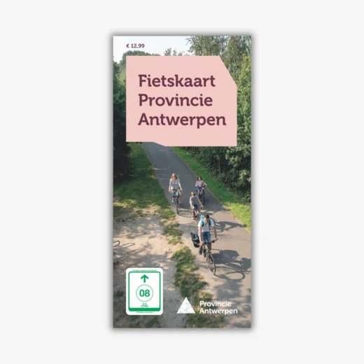 Fietskaart Provincie Antwerpen Editie 2026, Overige merken, Nieuw, Benelux, Fiets- of Wandelgids