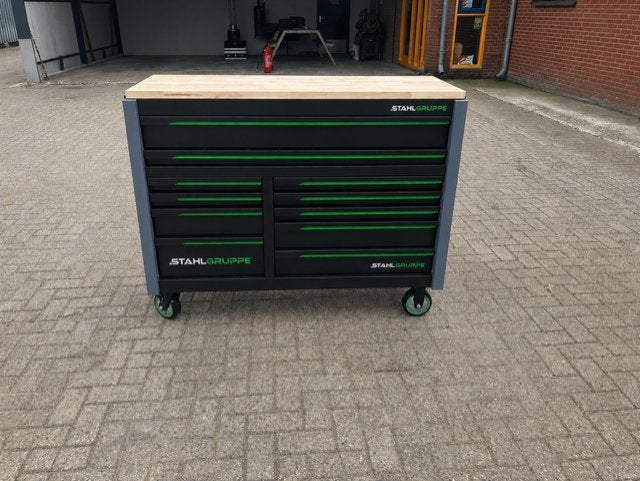 Stahlgruppe SG56 Gereedschapswagen Zwart/Groen - Compleet, Ophalen of Verzenden, Nieuw