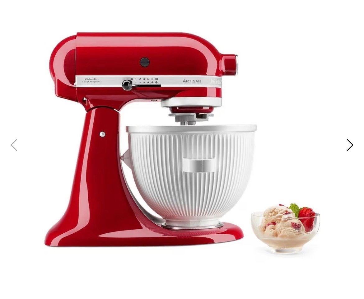 KitchenAid Roomijsaccessoire - Nieuw in doos, Witgoed en Apparatuur, Keukenmixers, 4 liter of meer, Ophalen of Verzenden, Nieuw