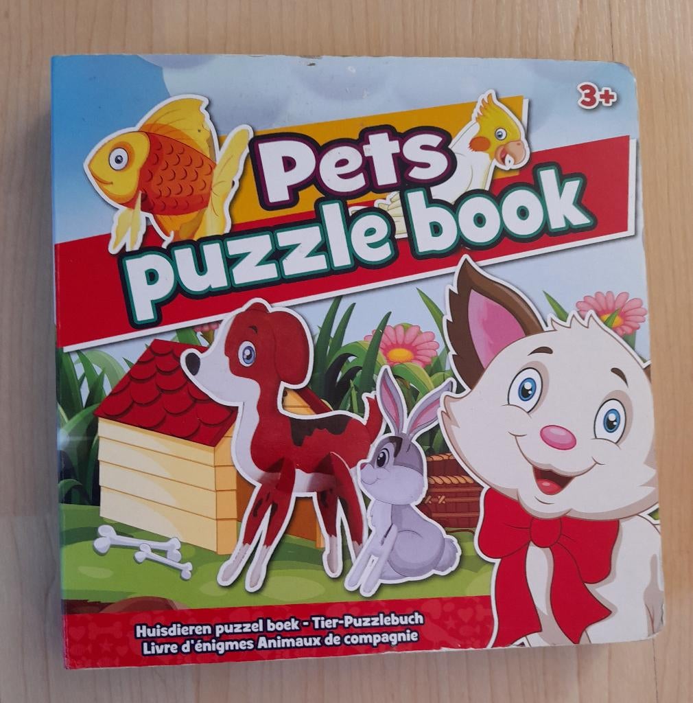 PETS PUZZLE BOOK, Ophalen of Verzenden, Zo goed als nieuw, Fictie algemeen