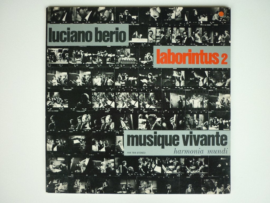 Luciano Berio - Musique Vivante ‎– Laborintus 2, LP, Gebruikt, Overige componisten, Ophalen of Verzenden