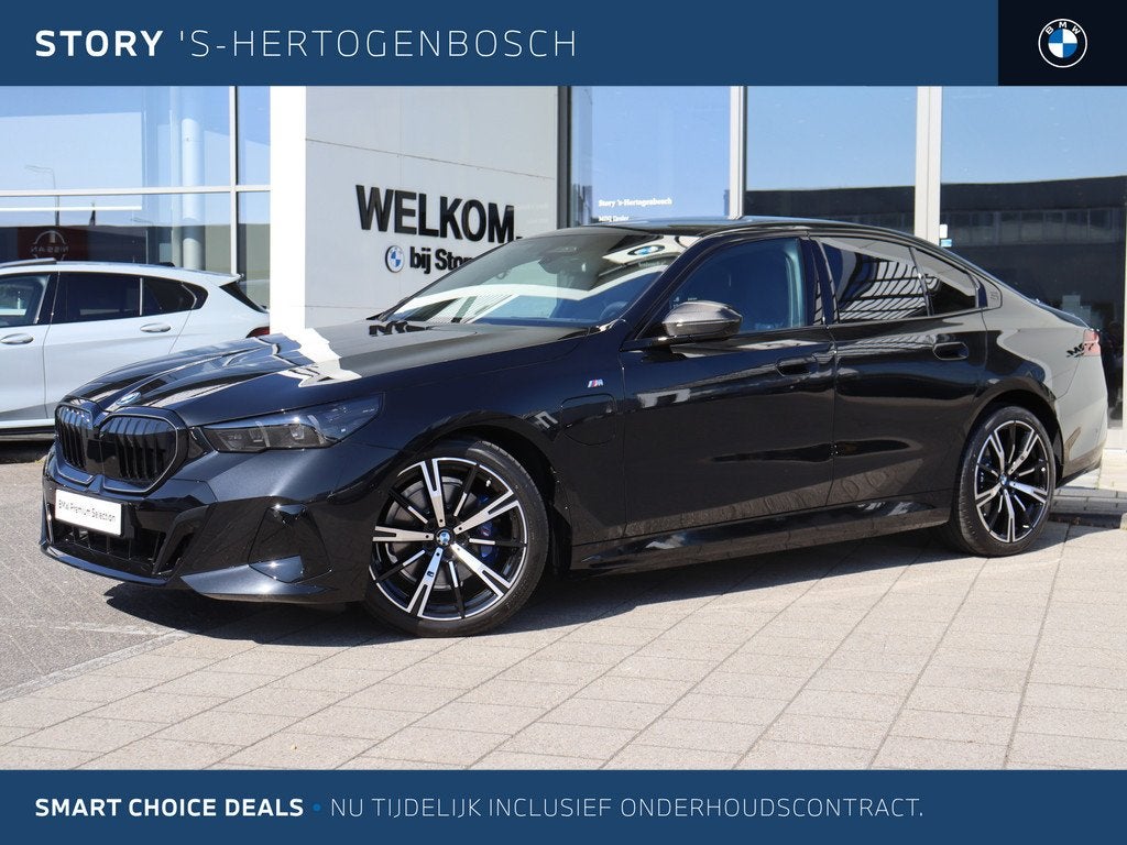 BMW 5 Serie 530e M Sport Automaat / Trekhaak / M Multifuncti, Auto's, BMW, Bedrijf, Te koop, 5-Serie, Airconditioning, Alarm, Automatische klimaatregeling