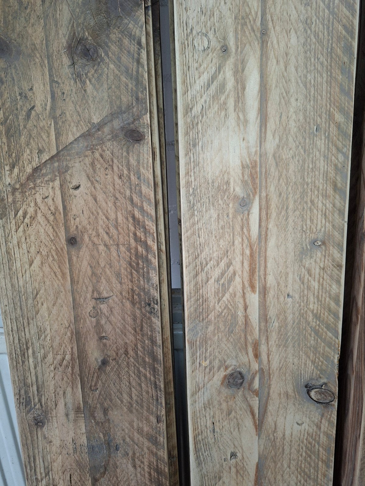 Robuuste planken van steigerhout voor diverse projecten, Doe-het-zelf en Verbouw, Hout en Planken, Gebruikt, Minder dan 25 mm