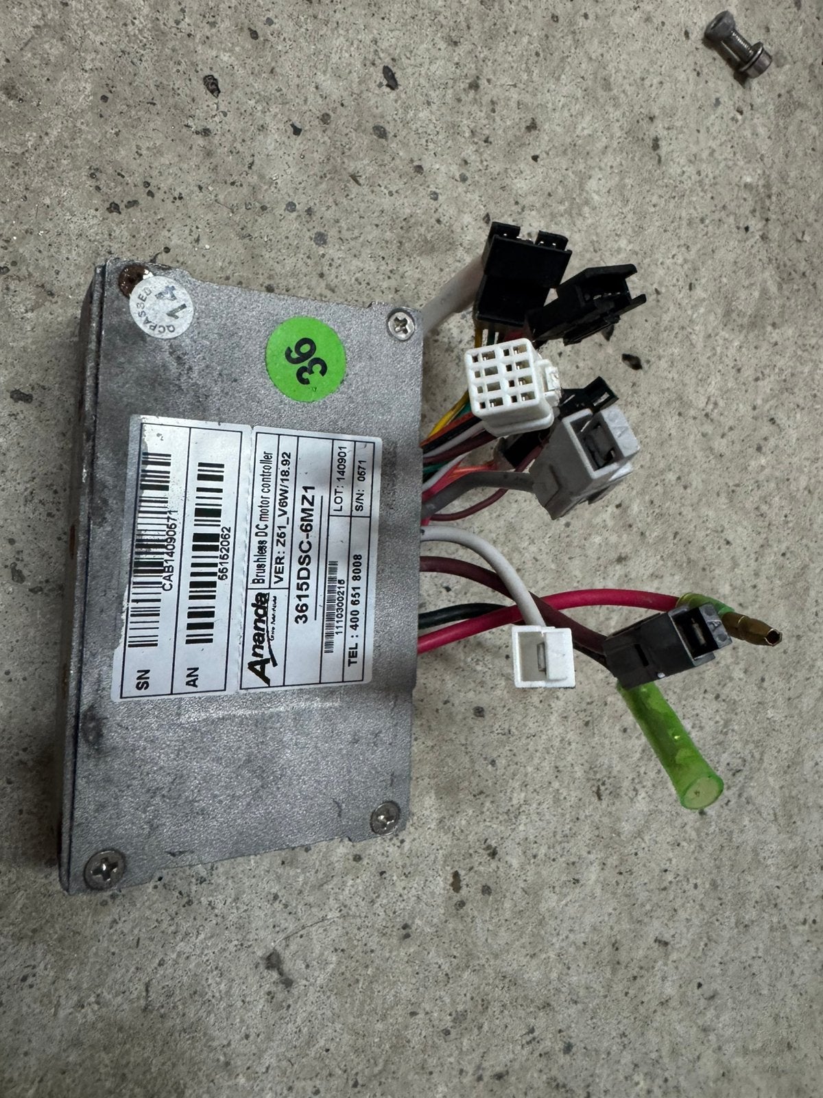 GETEST Ananda Controller 36V Sparta / Batavus / display, Ophalen of Verzenden