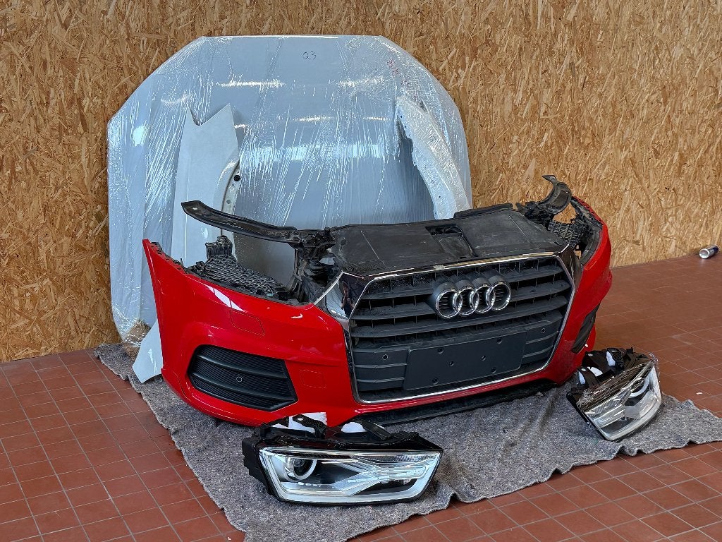 Complete voorkop Audi Q3 8U compleet voorfront, Ophalen, Gebruikt, Voor, Audi