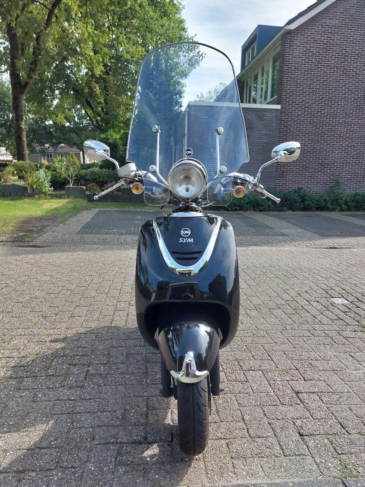 sym allo geel kenteken, Ophalen, Gebruikt, Benzine, SYM