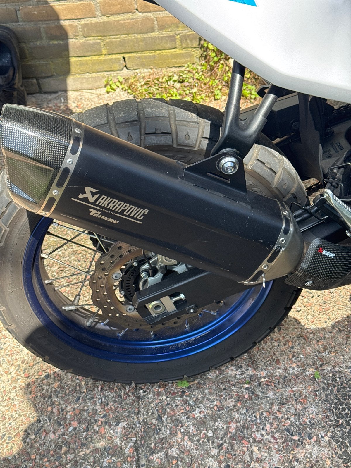 Akrapovic uitlaat voor motorfiets - Gebruikt, Ophalen of Verzenden, Gebruikt
