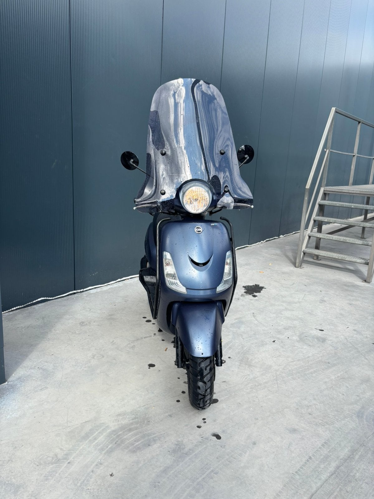 Sym fiddle ll euro 5, Fietsen en Brommers, Scooters | SYM, Maximaal 45 km/u, Ophalen of Verzenden, Zo goed als nieuw, Benzine