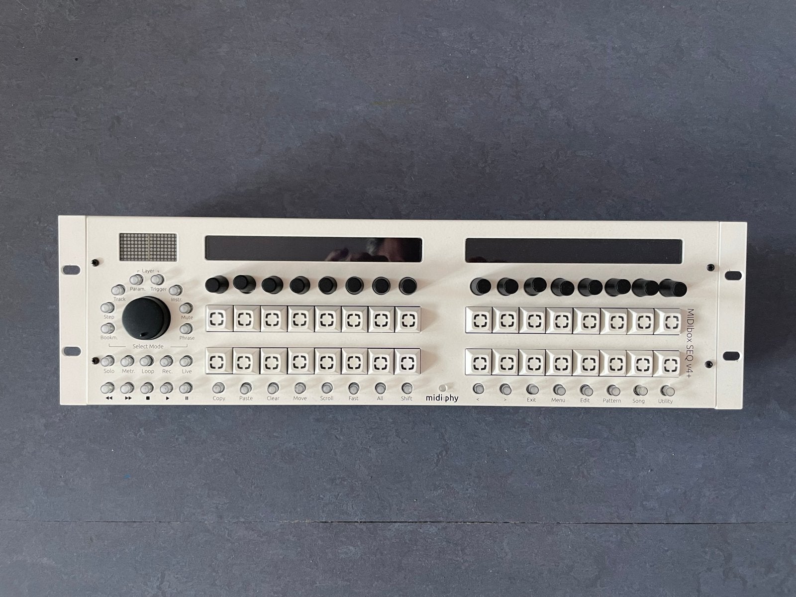 Midiphy Seq v4+ Sequencer - Cirklon alternatief, Overige merken, Zo goed als nieuw, Met midi-aansluiting, Overige aantallen