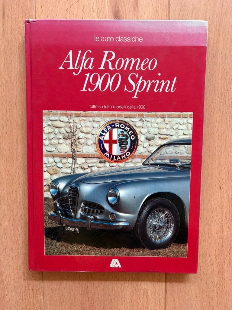 Alfa Romeo 1900 Sprint  -  Interessant boek, Gelezen, Ophalen of Verzenden, Angelo Tito Anselmi, Alfa Romeo