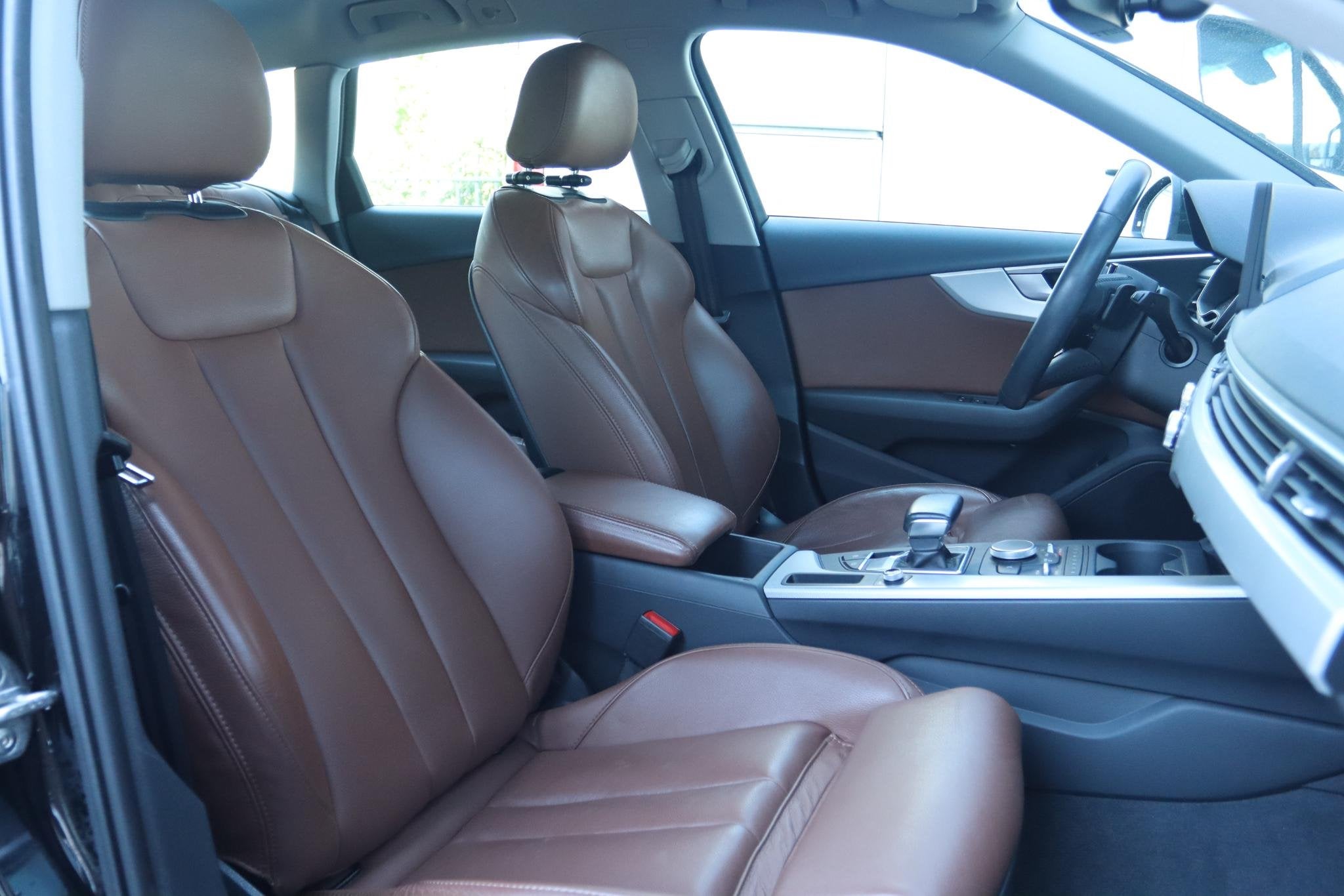 AUDI A4 AVANT 35 TFSI AUT. SPORT LEASE ED. | LEDER | ADAPTIV, Auto's, Audi, Gebruikt, 4 cilinders, A4, Zwart