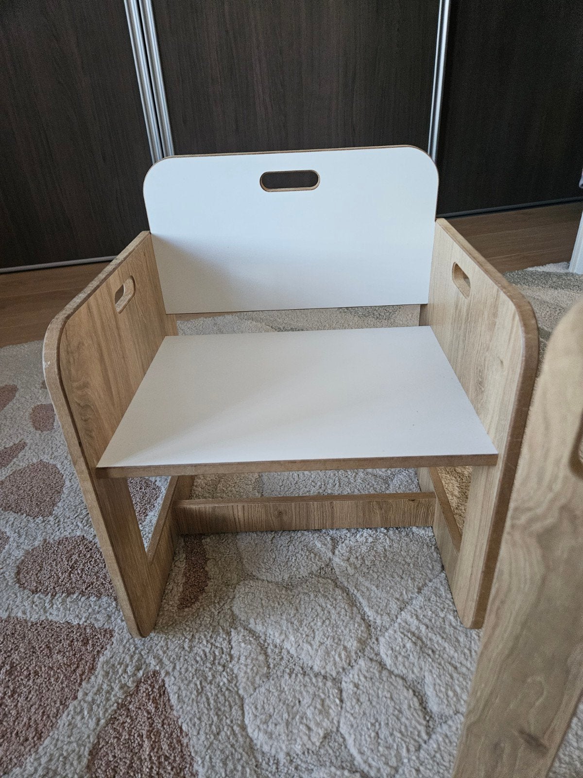 Kinderstoel en tafel set - Montessori stijl, Ophalen of Verzenden, Tafel(s) en Stoel(en)