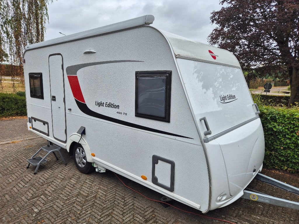 Burstner premio light edition 450 TS, Caravans en Kamperen, Caravans, Schokbreker, Rondzit, Frans bed, 750 - 1000 kg