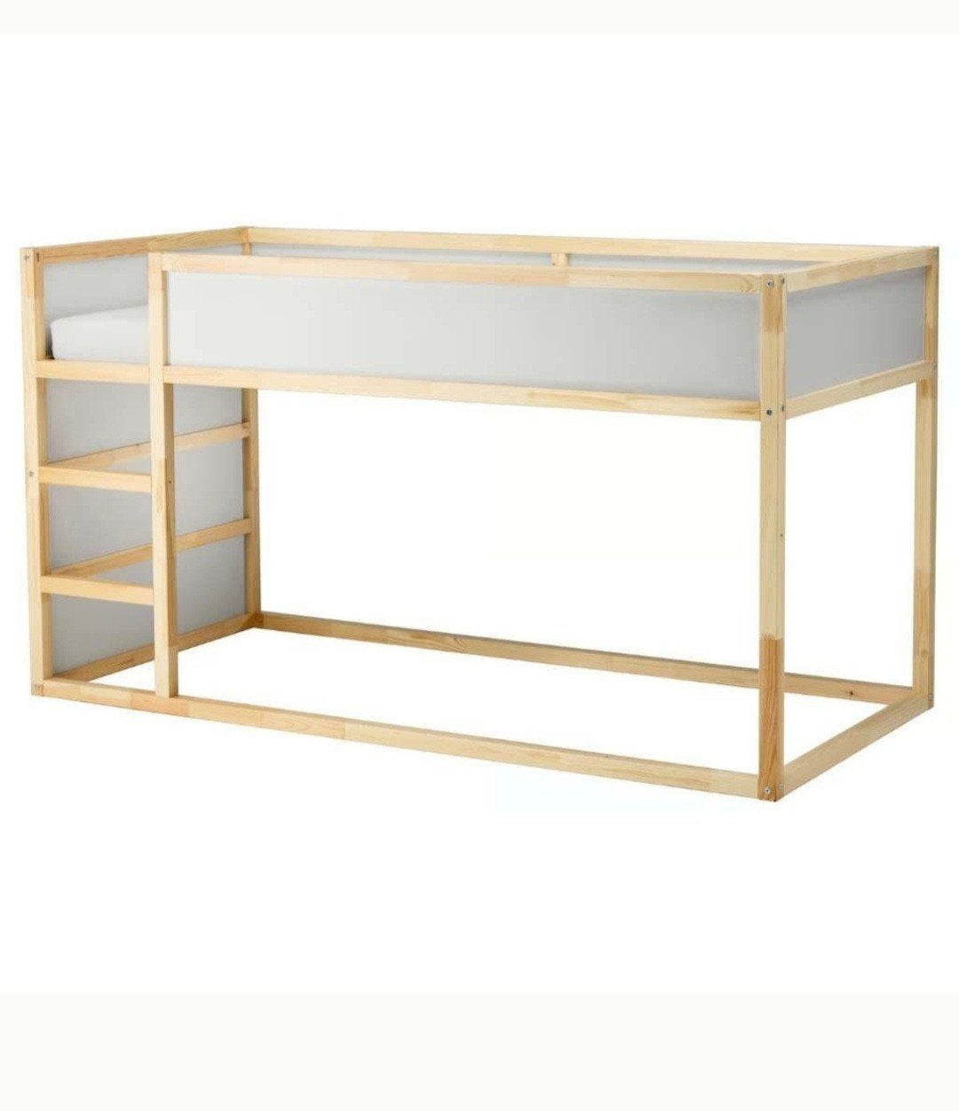 IKEA KURA Hoogslaper omkeerbaar Kinderbed + Speeltent, Ophalen, Gebruikt, Eenpersoons, Minder dan 160 cm