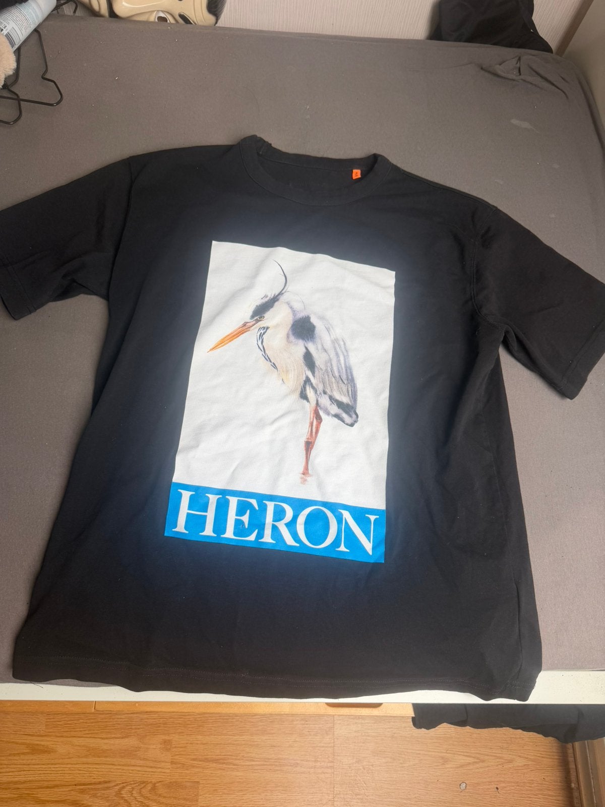 Heron Preston tshirt, Ophalen, Zo goed als nieuw, Zwart