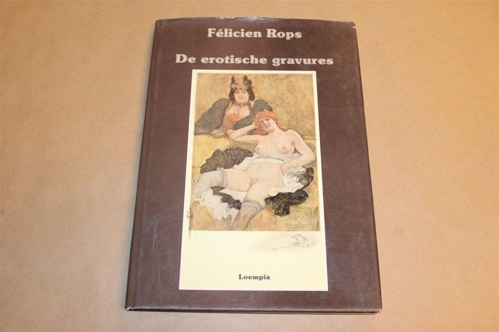De erotische gravures - Félicien Rops, Ophalen of Verzenden, Zo goed als nieuw