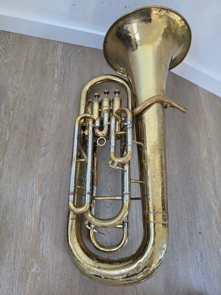 Yamaha YEP-321 Euphonium - Gebruikt, Muziek en Instrumenten, Ophalen of Verzenden, Gebruikt, Euphonium of Tenortuba, Met koffer of draagtas