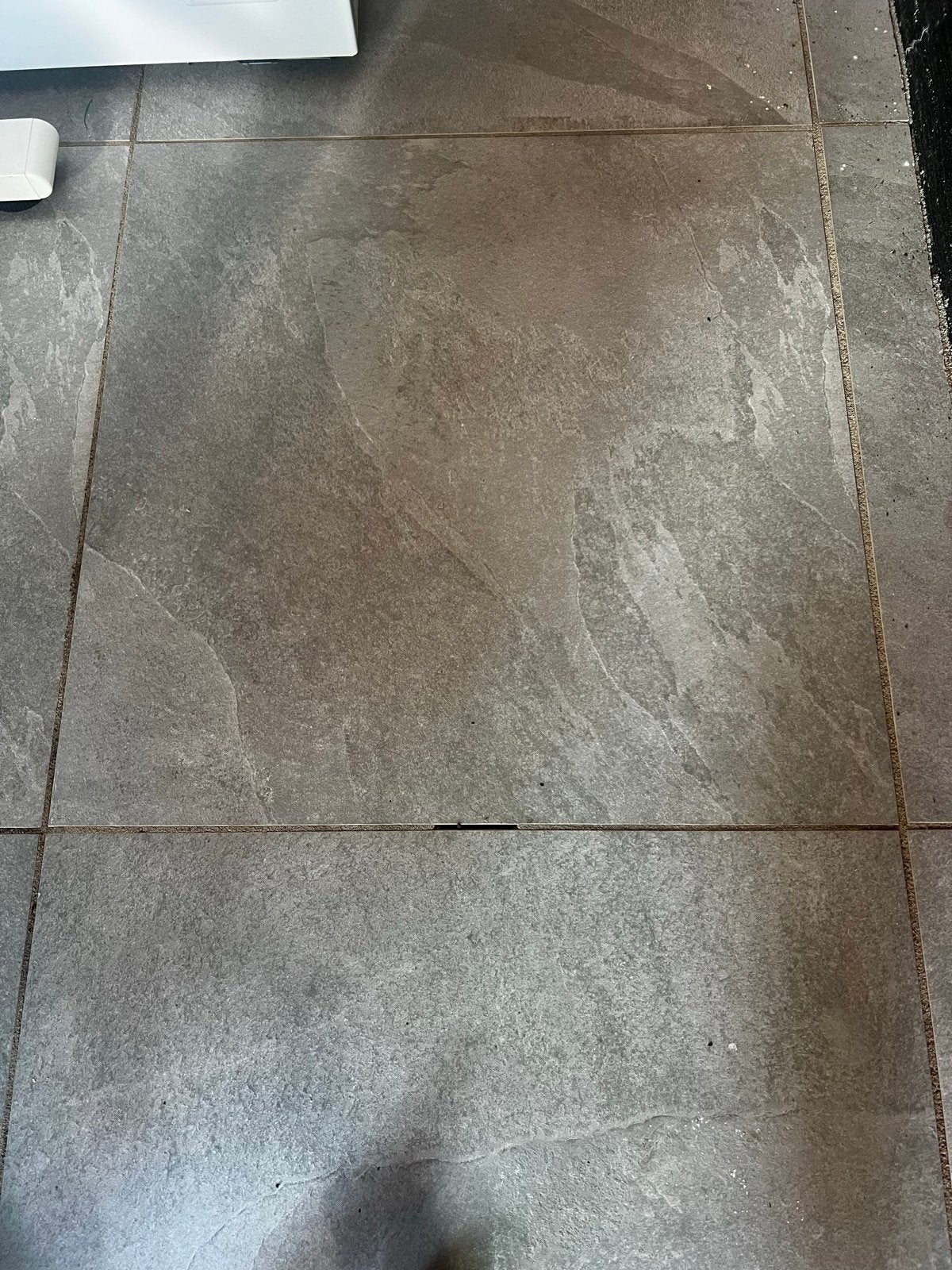 Excluton Kera Twice Slate Argento 60x60x4,8 cm Tuintegel, Ophalen, 60 cm of meer, Gebruikt, Keramiek