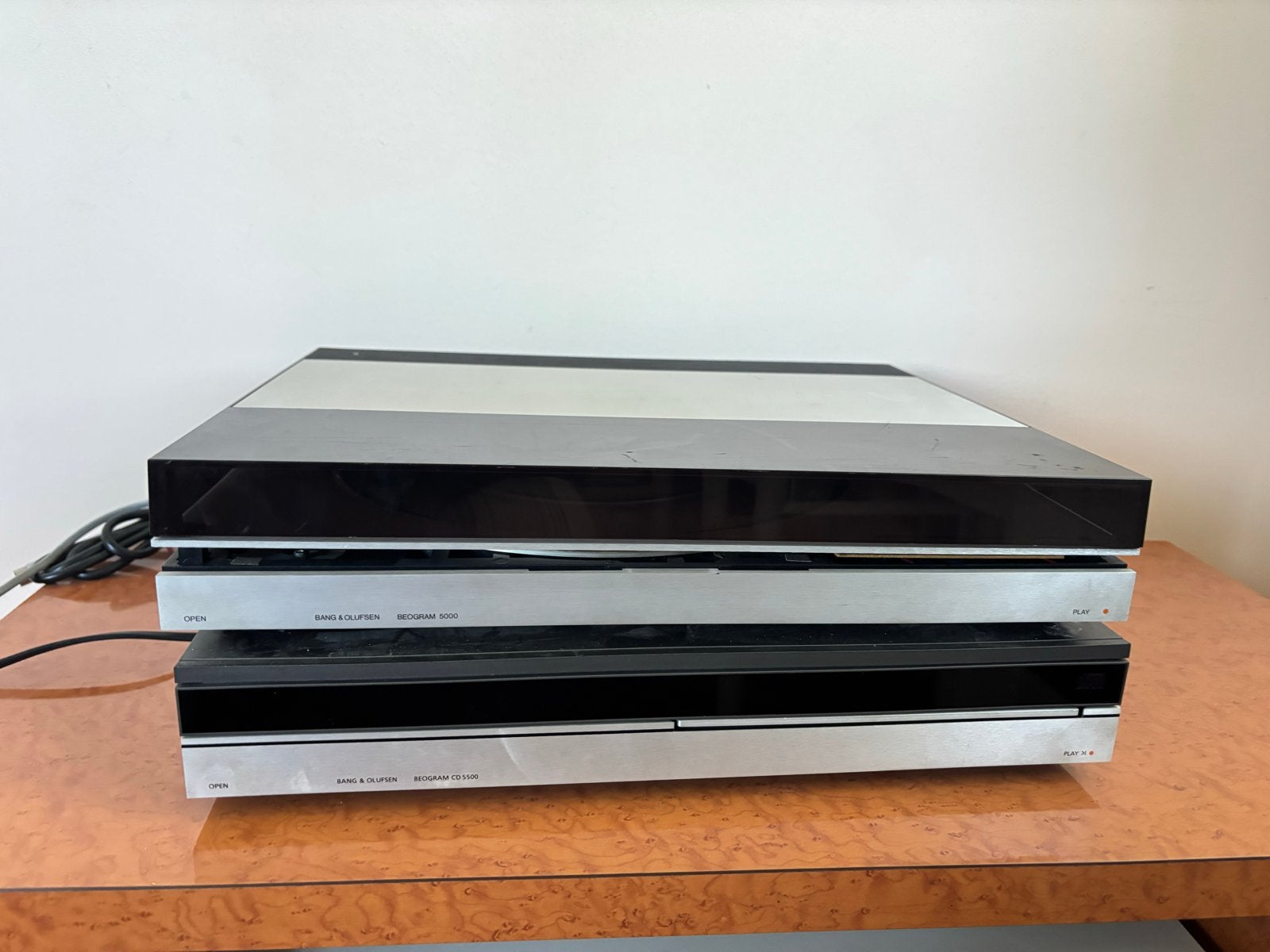 Bang & Olufsen Beosystem 5000 met Beovox CX100 speakers, Ophalen, Gebruikt, Cassettedeck, Losse componenten