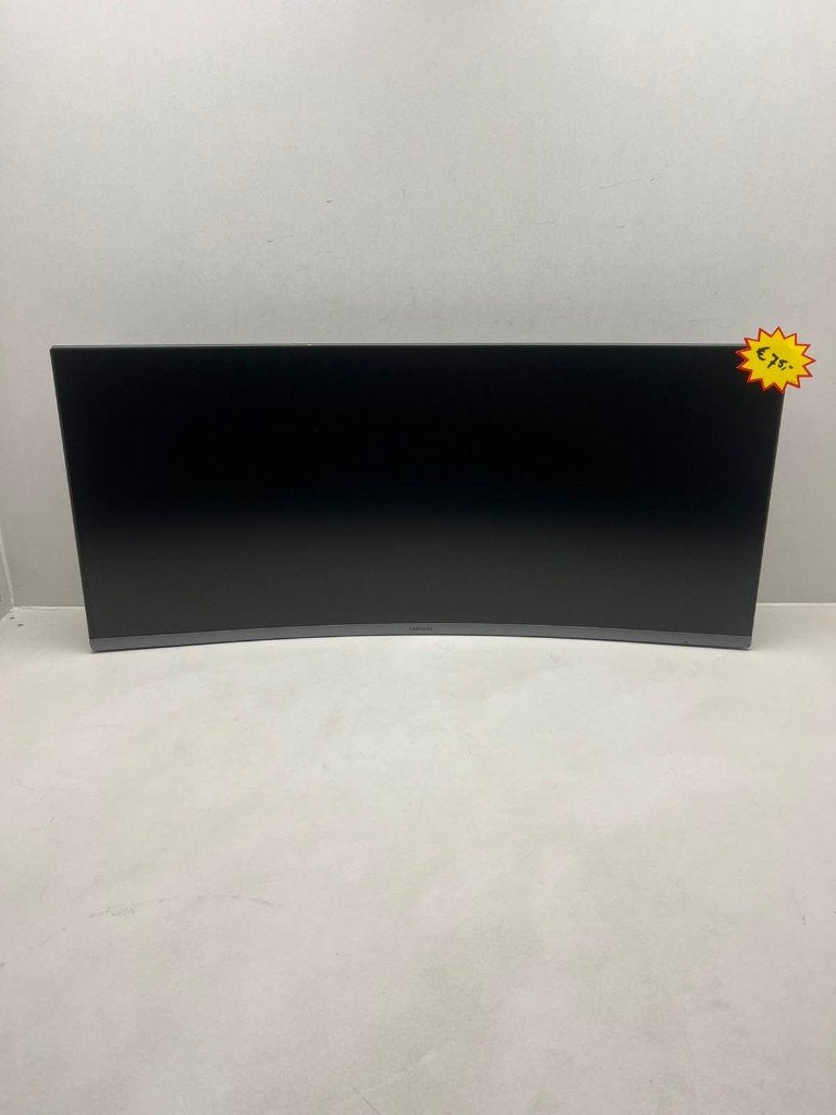Dell & Samsung 34 Inch Curved Monitoren | Mini krasjes | €75, Ophalen, Gebruikt, IPS, Curved