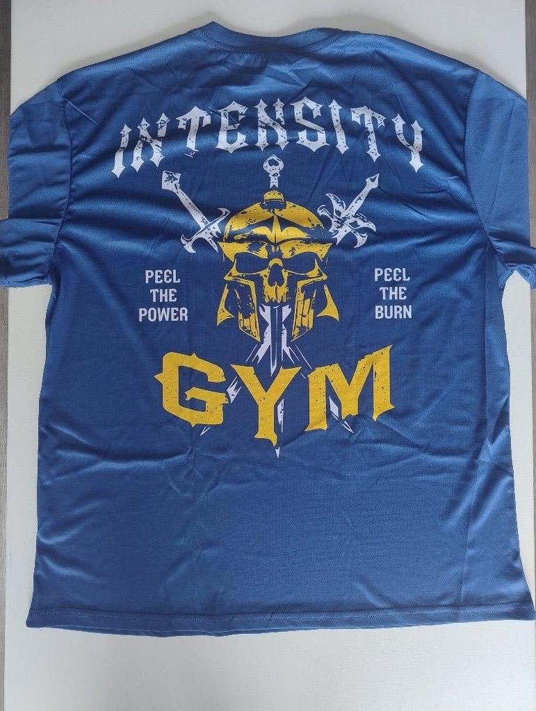 Gym Intensity t-shirt, nieuw, Ophalen of Verzenden, Nieuw, Maat 52/54 (L), Blauw