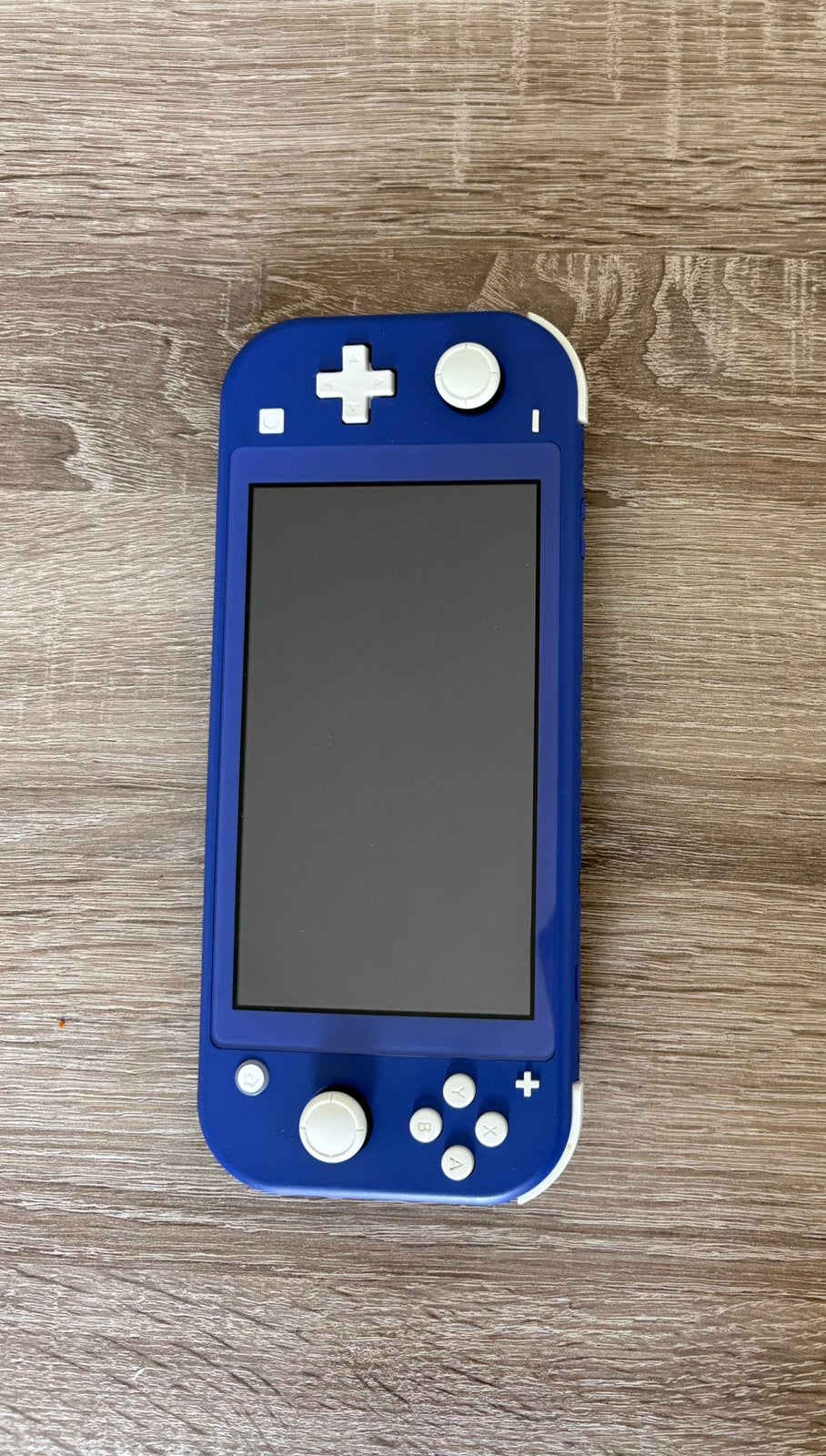 Nintendo Switch Lite Dark Blue, Spelcomputers en Games, Spelcomputers | Nintendo Switch Lite, Ophalen, Turquoise, Gebruikt, Met beschermhoes of tas