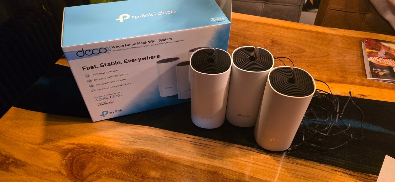 TP-Link Deco Whole Home Mesh Wi-Fi Systeem 3 x, Ophalen of Verzenden, Gebruikt, Router, TP-Link
