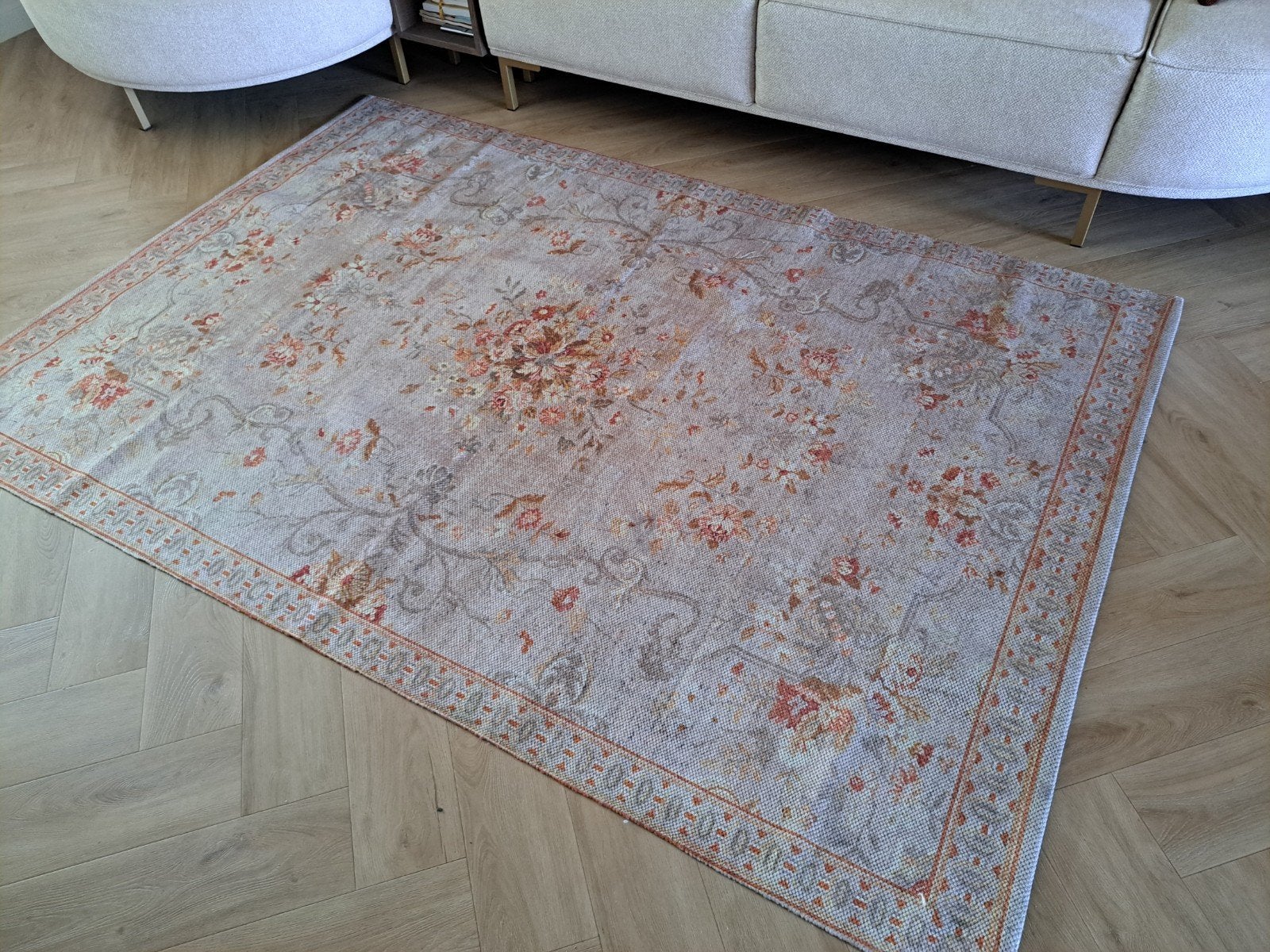 Carpet voor zowel binnen als buiten - Merel in Wonderland, Ophalen, Gebruikt, Bruin, 150 tot 200 cm