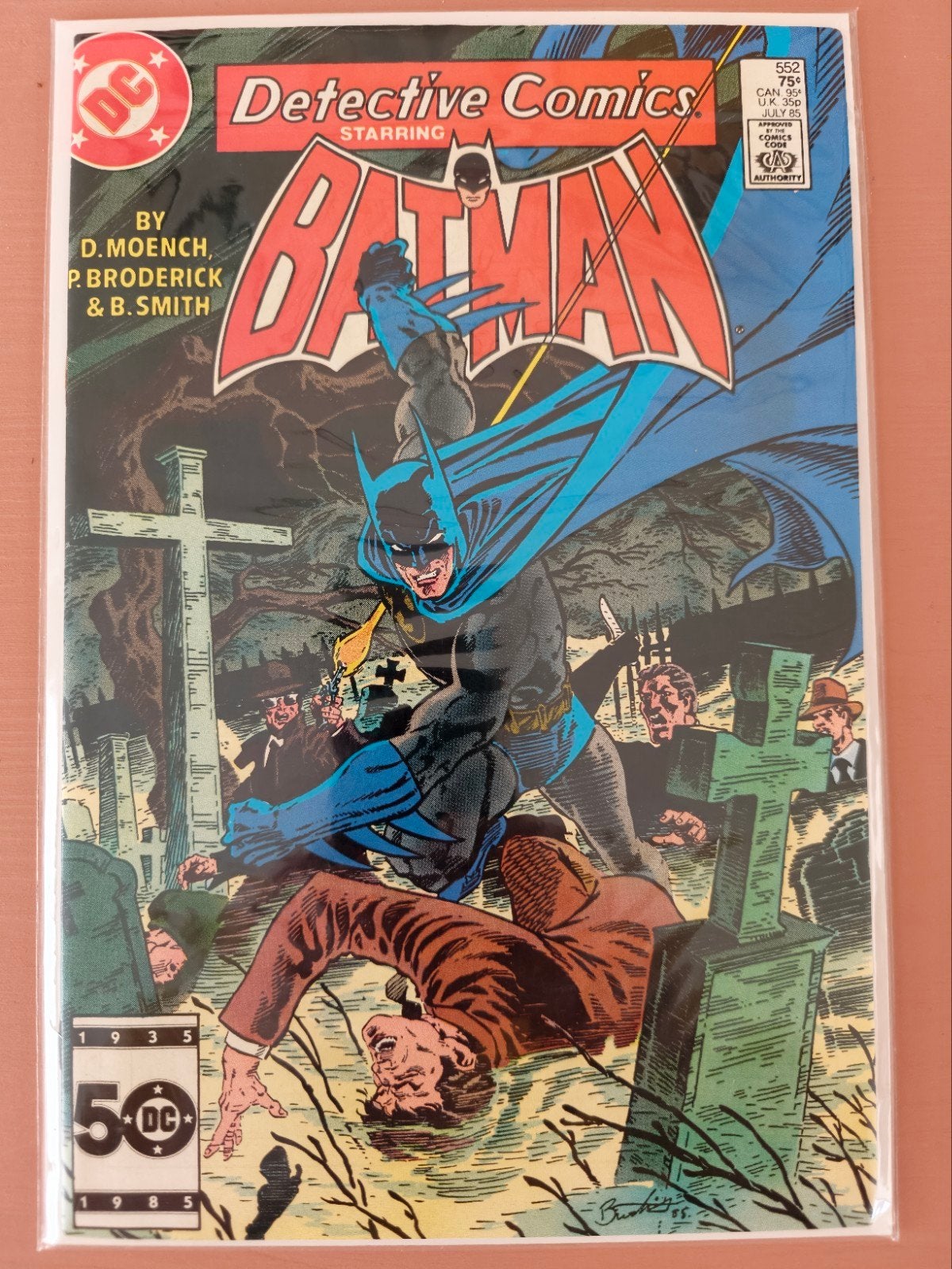 Detective Comics #552 (1985), Boeken, Eén comic, Amerika, Ophalen of Verzenden, Zo goed als nieuw