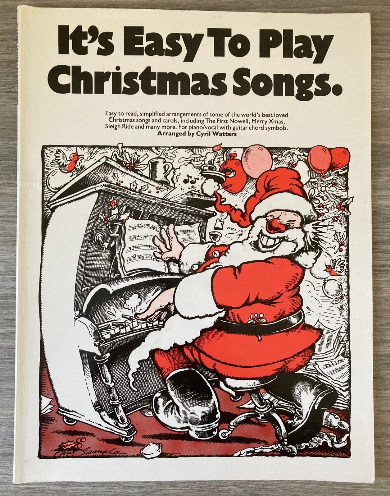 It’s Easy To Play Christmas Songs - PIANO - Cyril Watters, Ophalen of Verzenden, Gebruikt